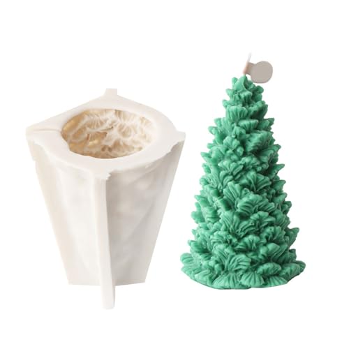 Silikonform für Weihnachtsbaumkerzen in Kerzenform, Kiefernkegelform, handgefertigte Duftkerzenform Silikonform für Weihnachtsbaumkerzen in Kerzenform, Kiefernkegelform, handgefertigte Duftkerzenform von Psdndeww