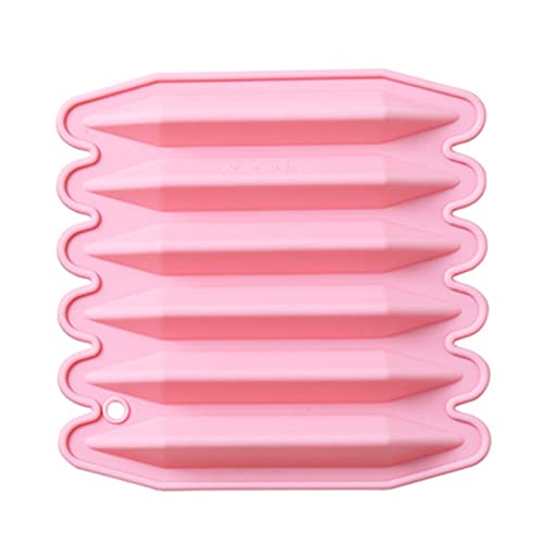 Silikonform mit 6 Mulden, 3D-Kreide, für Bleistift, Schokolade, Kuchen, Baby, Zahnen, Fondant, Süßigkeiten, Blütenpaste Silikonform mit 6 Mulden, 3D-Kreide, für Bleistift, Schokolade, Kuchen, Baby, Zahnen, Fondant, Süßigkeiten, Blütenpaste von Psdndeww