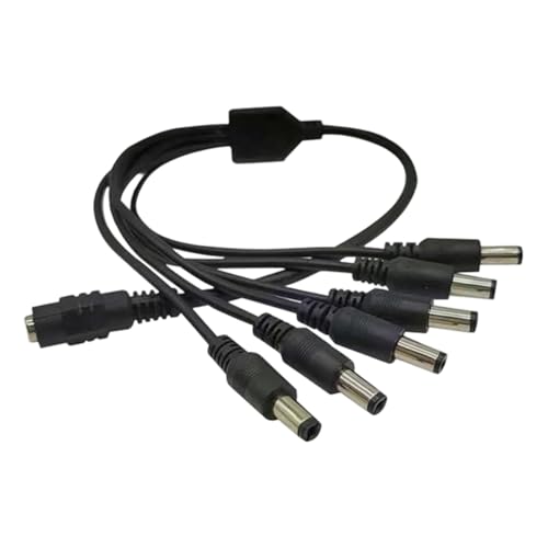 Strom-Splitterkabel, Buchse, Stecker, Verlängerungskabel, Überwachungsqualität, Verlängerungskabel mit 1 auf mehrere Ausgänge, Splitterkabel von Psdndeww