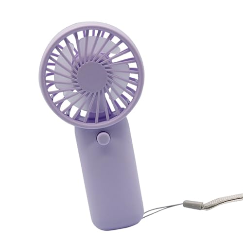 Tragbarer Miniatur-Ventilator mit Riemen, 2 x 3A-Batterien, Einzeldrehzahlregelung, Handventilator, für den Innenbereich Tragbarer Miniatur-Ventilator mit Riemen, 2 x 3A-Batterien, Einzeldrehzahlregelung, Handventilator, für den Innenbereich von Psdndeww