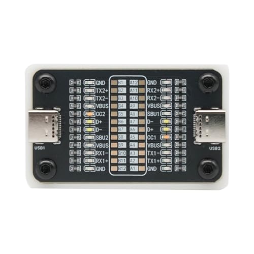 Tragbarer USB C Kabel Tester Mit 24 Kontaktpunktdiagnose Leicht 17 8 G Bequemes Design Auto Enthalten Netztyp Typ C Kabel Tester Tragbarer USB C Kabel Tester Mit 24 Kontaktpunktdiagnose Leicht 17 8 G Bequemes Design Auto Enthalten Netztyp Typ C Kabel Tester von Psdndeww