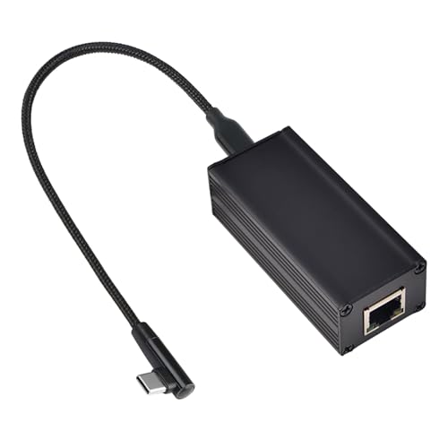 USB C Ethernet Konverter 10/100Mbps Ethernet Power Supply in Ethernet USB C Netzwerkübertragung Tablet Laptop Telefon von Psdndeww