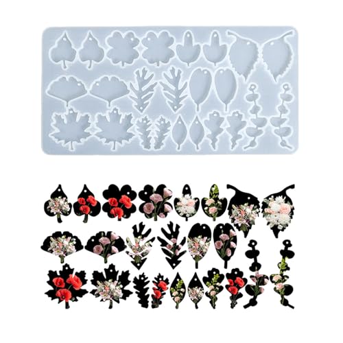 Wiederverwendbares Blattform Design Ohrhänger Charm Silikonform Für Handgefertigte Harzohrringe Charme Und Zubehör Wiederverwendbares Blattform Design Ohrhänger Charm Silikonform Für Handgefertigte Harzohrringe Charme Und Zubehör von Psdndeww