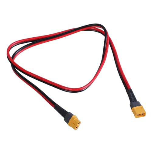 XT60 Stecker auf Buchse Verlängerungskabel für 12 AWG Silikonkabel für RCS FPV Batterie von Psdndeww