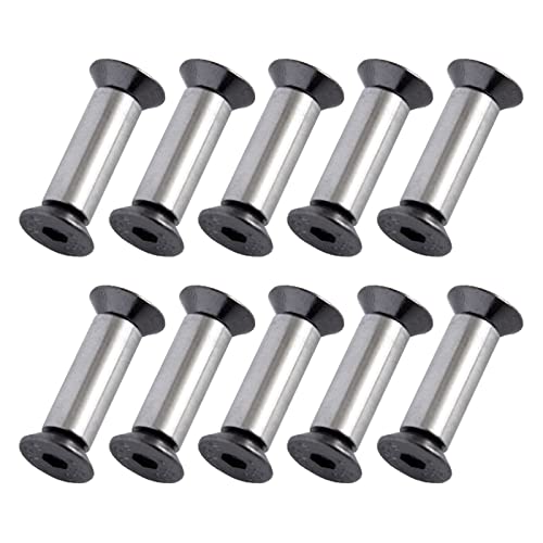 YFS Innensechskant Halbrundkopfschrauben Für 5 Mm Griffloch Messergriff Bolzennieten 10 Stück/Set YFS Innensechskant Halbrundkopfschrauben Für 5 Mm Griffloch Messergriff Bolzennieten 10 Stück/Set von Psdndeww