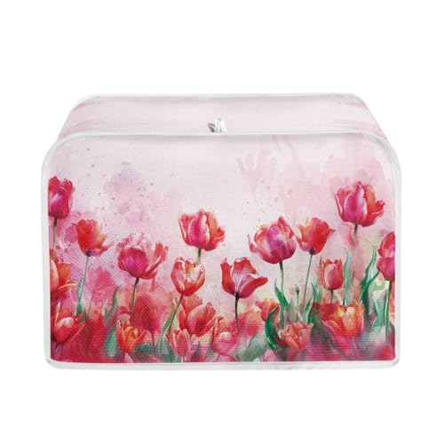 Psesaysky Blumen 2 Scheiben Toaster Abdeckung – Brotbackofen dekorative wasserdichte Toaster Staubschutz – Anti-Kratz-Küchenwerkzeug-Dekor Psesaysky Blumen 2 Scheiben Toaster Abdeckung – Brotbackofen dekorative wasserdichte Toaster Staubschutz – Anti-Kratz-Küchenwerkzeug-Dekor von Psesaysky