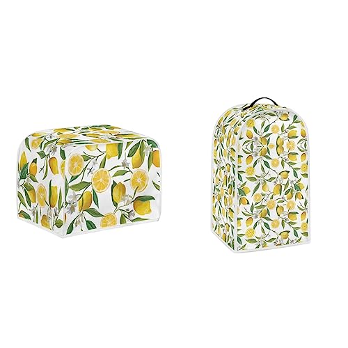 Psesaysky Lemon Toaster Covers Dustproof Washable Fingerprint Blender Cover Kitchen Appliance Organizer Bag Fit for 4 Slice Most Standard Toaster to Keep Clean & Safe Psesaysky Lemon Toaster Covers Dustproof Washable Fingerprint Blender Cover Kitchen Appliance Organizer Bag Fit for 4 Slice Most Standard Toaster to Keep Clean & Safe von Psesaysky