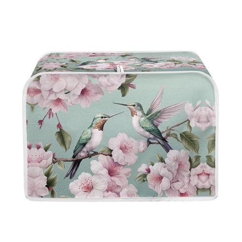 Psesaysky Toaster-Abdeckungen für Vogelblumen, leicht, 2 Scheiben, dekorative Brot-Abdeckung, langlebige Küchengeräte-Organizer-Tasche Psesaysky Toaster-Abdeckungen für Vogelblumen, leicht, 2 Scheiben, dekorative Brot-Abdeckung, langlebige Küchengeräte-Organizer-Tasche von Psesaysky