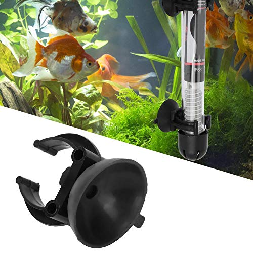 20 Teile/Satz Aquarium Heizung Clips Airline Rohrhalter Schellen Aquarium Saugnapf Clips Airline Schläuche Schwarz von Pssopp