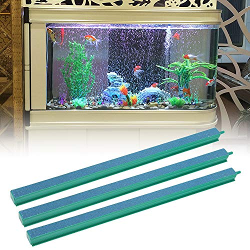 3 Stücke Aquarium Fisch Tank Bubble Air Stone Bar Bubble Ausströmerstein Luftstein für Aquarium Sauerstoff Pumpe, 31,5cm von Pssopp