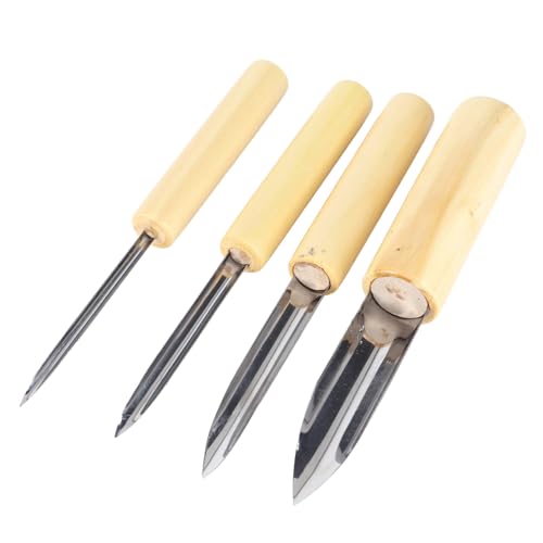 4Pcs Ton Lochschneider Keramik Ton Werkzeuge Halbrund Ton Lochschneider Edelstahl Holz Rund Ton Werkzeug 4Pcs Ton Lochschneider Keramik Ton Werkzeuge Halbrund Ton Lochschneider Edelstahl Holz Rund Ton Werkzeug von Pssopp