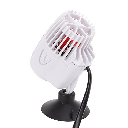 Aquarium Umwälzpumpe Wave Maker Wellenpumpe Aquarium Strömungspumpe 360 ° Umwälzpumpe Wellenpumpe Schwenkbar für Süß und Salzwasseraquarien Wavemaker von Pssopp