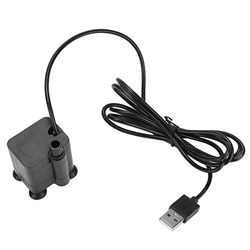 Aquariumpumpe 1W USB Mini Tauchpumpe Wasserpumpe Unterwasser Wasserpumpe Aquarium Brunnen Teich Pumpe für Aquarium Teich Aquarium von Pssopp