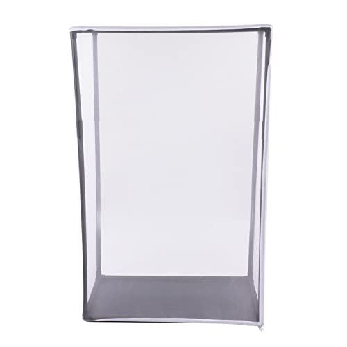 Butterfly Habitat Insektenkäfig 165 X 299 X 48 Inch Butterfly Habitat Cage Breites Hohes PVC Rohr Stabiler Reißverschluss Insektennetzkäfig für den Außenbereich von Pssopp