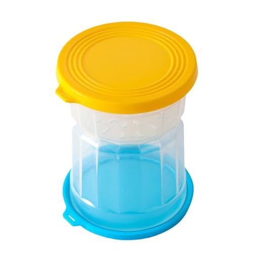 Einmachglas, Eingelegter Behälter, Luftdicht, Einmachglas, Safttrennglas, Oliven-Sanduhrglas, Umklappbarer Olivenglas-Behälter für die Trocken-Nass-Trennung von Gurken, Jalapenos Einmachglas, Eingelegter Behälter, Luftdicht, Einmachglas, Safttrennglas, Oliven-Sanduhrglas, Umklappbarer Olivenglas-Behälter für die Trocken-Nass-Trennung von Gurken, Jalapenos von Pssopp