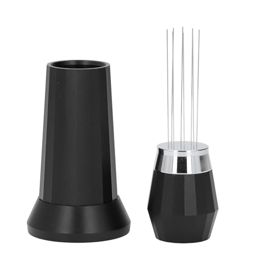 Espresso-Verteilungswerkzeug, Kaffeepulver-Verteiler, Kaffeeverteiler, Edelstahl-Kaffeepulver-Rührwerkzeug für die Espresso-Rührverteilung von Pssopp