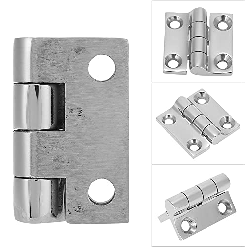Exquisites Finish Edelstahl-Bandscharnier, robustes Bootsscharnier für den Innen- und Außenbereich, geeignet für alle Boote, LKWs (ZWS9220-50 (1 Stück) 50 x 50 mm von Pssopp
