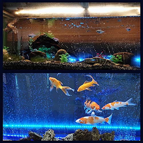 LED Aquarium Licht Unterwasser RGB Multicolor Wasserdichte LED Leuchte für Aquarium, Wohnzimmer, Restaurant & Hotel – 35cm von Pssopp