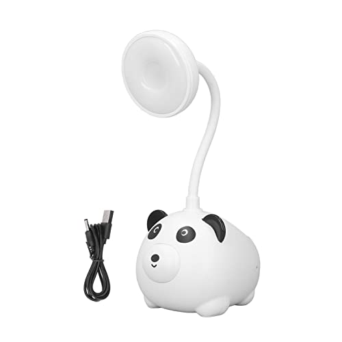 Leselampe Buchlampen USB Wiederaufladbar Nachttischlampe 600MAh LED Sockel Im Panda Stil Flexible Leselampe zum Lesen Im Bett für Nachtlektüre, Buch, Büro, Reisen von Pssopp