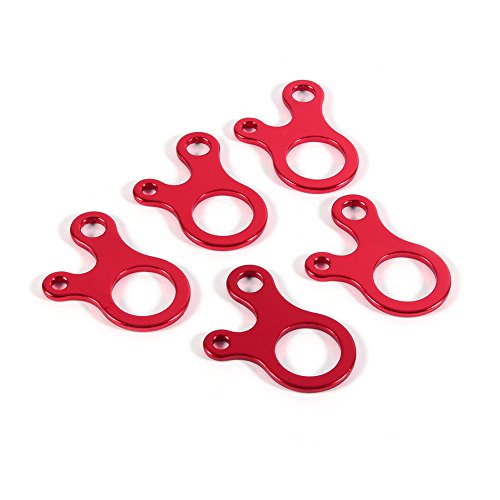 Pssopp 10pcs Aluminium Guy Line -Spanner 3 Löcher Seilspeicher Kabel -Einsteller für Zeltunterkunft Camping, Verstellbare Kabelläufer, Leichte Einfache Installation mit Schlüsselbund Pssopp 10pcs Aluminium Guy Line -Spanner 3 Löcher Seilspeicher Kabel -Einsteller für Zeltunterkunft Camping, Verstellbare Kabelläufer, Leichte Einfache Installation mit Schlüsselbund von Pssopp