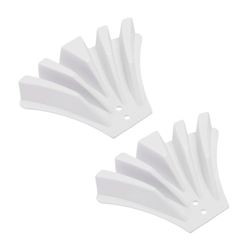 Pssopp 2pcs Rinne Downspout Diverter, Gutter -Downspout -Erweiterungen für die Rasenflächenlösung des Foundation Protection Yard Rasen (White) von Pssopp