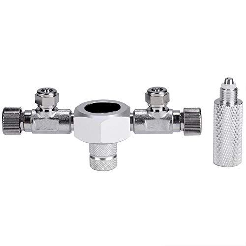 Aquarium CO2 Splitter Regler Ventil Aquarium CO2 Control Verteiler Mehrweg CO2 Splitter Luftpumpen Zubehör für Aquarium Pflanze(2 Wege) von Pssopp