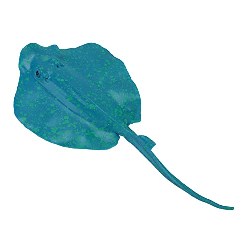 Pssopp Aquarium Künstlicher Fisch Silikon Nachtlicht Simulation Fisch mit Unsichtbarem Faden und Saugnapf Aquarium Manta Ray Ornament von Pssopp