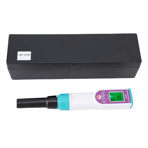Pssopp Boden -ORP -Temperaturmesser, Hohe Genauigkeit Digitaler Bodentests -Kit -PH -Temperaturtest für Gartenfarm Rasen Im Freien Im Freien in Innenräumen von Pssopp