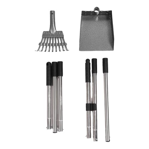 Pssopp Chicken Poop Rake Scooper Kit, Einstellbare Griffschatzschaufel -Schaufel -Rake -Kit für Hühnerkoop -Reinigungswerkzeuge Pssopp Chicken Poop Rake Scooper Kit, Einstellbare Griffschatzschaufel -Schaufel -Rake -Kit für Hühnerkoop -Reinigungswerkzeuge von Pssopp