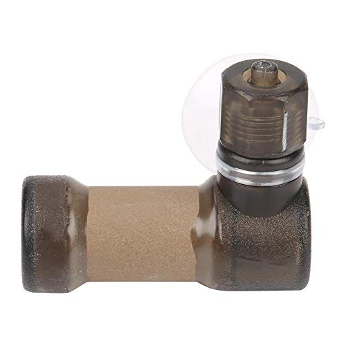 Pssopp CO2 Diffusor für Aquarium - Effiziente CO2 Diffusion mit Saugnapf - Super Diffusem Effekt - Ideal für Fisch-Aquarien (Braun L, 24g) von Pssopp