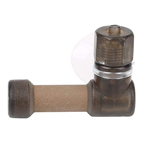 Pssopp Diffuser CO2 Aquarium Diffusor CO2 Diffusor Zerstäuber Einfach Kohlendioxid Diffusor Super diffusem Effizienz mit Saugnapf für Aquarien(Braun S) von Pssopp