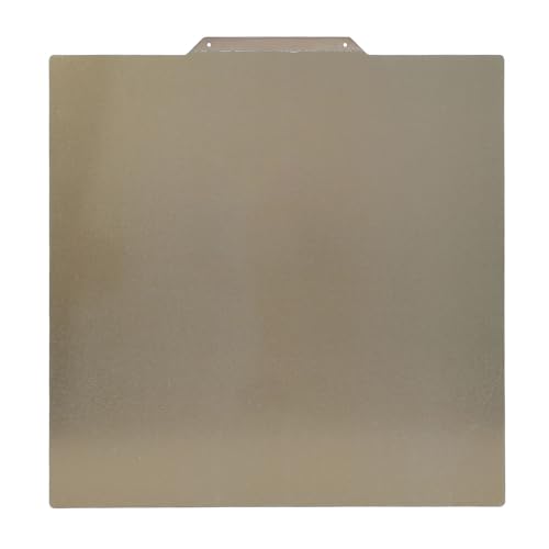 Pssopp Doppelseitige PEI -Build -Platte 250x250mm für 3D Drucker mit Sandgestrahlten und Glatten Oberflächen Hitzebeständig mit Bis zu 300 ° C Kompatibel mit QIDI Tech Q1 Pro 2.4 V2 250 M5 von Pssopp
