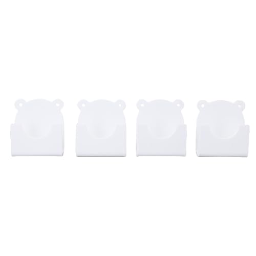 Pssopp Duschstangenhalter 4PCS Keine Bohrungen, Universelle Kompatibilität, Elegantes Cartoon -Design, Stangenhalter für Wand, Einfache Installationsoptionen, Regenfeste Aufkleber, Premium Pssopp Duschstangenhalter 4PCS Keine Bohrungen, Universelle Kompatibilität, Elegantes Cartoon -Design, Stangenhalter für Wand, Einfache Installationsoptionen, Regenfeste Aufkleber, Premium von Pssopp