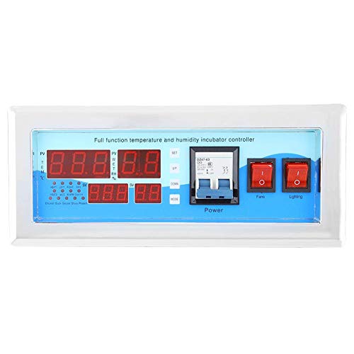 Pssopp Eierbrutschrank Controller, 180-240V Vollautomatische Eierbrutschrank Controller Temperatur Temperatur Luftfeuchtigkeit Meter Controller Pssopp Eierbrutschrank Controller, 180-240V Vollautomatische Eierbrutschrank Controller Temperatur Temperatur Luftfeuchtigkeit Meter Controller von Pssopp
