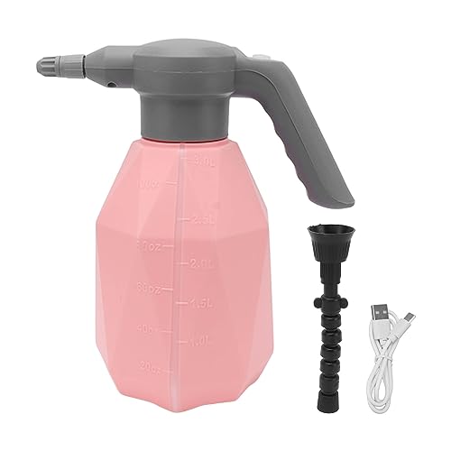 Pssopp Elektrischer Gartensprüher, Elektrische Sprühflasche, Plant Mister, 3 L, Automatische Gießkanne für Gartenarbeit, Düngung, Reinigung (Rosa) von Pssopp