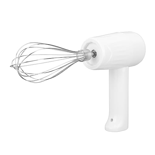 Pssopp Elektrischer Handmixer Effizienter 3 Gang Cream Schläger für die Küche Küche Kochbauch weiß weiß von Pssopp