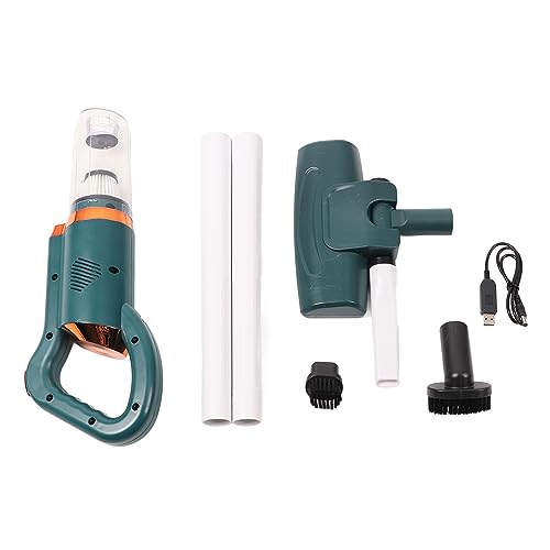Pssopp Handheld Schnurloser Stabstäbchenstaubsauger 8500pa Starker Saug für Heimautos 2000 -mAh -Batterie 500 Ml Staubbecher (Green) von Pssopp