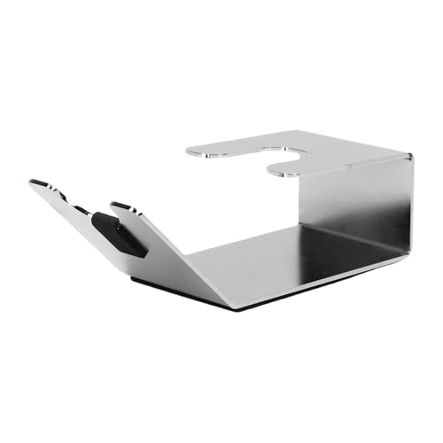 Pssopp Kaffee -Portafilter -Waage -Rack, Robuste Metall -Espresso -Portafilter -Kaffee -Hilfswerkzeuge für 51 Mm 53 Mm 54 Mm 58 Mm Bodenlos (SILVER) von Pssopp