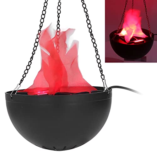 Pssopp Künstliche 3D Flammenlampe dekorative Requisite hängendes Flammenlicht künstliche Flamme künstliches Feuer Lagerfeuer HerzStück für Halloween Party Dekoration von Pssopp