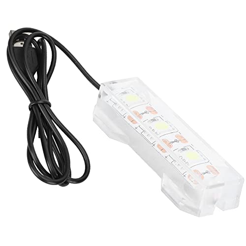 LED Aquarium Beleuchtung Kleines Aquarium Wasser Pflanzen Licht Desktop Aquarium Mini Dekoration Weiche LED Lampe von Pssopp