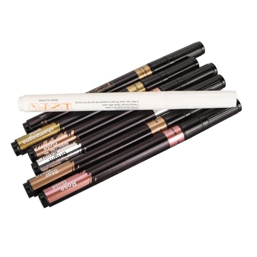 Pssopp Langlastende Spiegelfarbe mit Eliminierungsstift, Premium -Metallfarben für Hölzernen Holzmalereien Pssopp Langlastende Spiegelfarbe mit Eliminierungsstift, Premium -Metallfarben für Hölzernen Holzmalereien von Pssopp