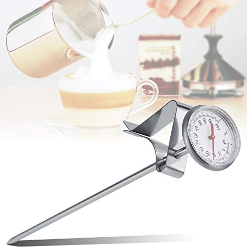 Pssopp Lebensmittelthermometer, Thermometer Küchenthermometer Kochmilchthermometer, Kochthermometer, Flüssigkeitsthermometer für BBQ für die Küche von Pssopp