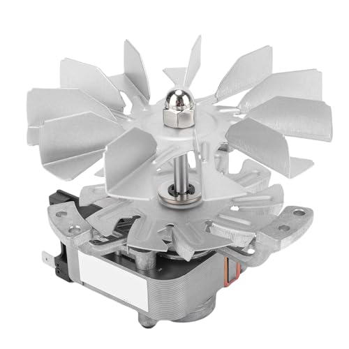 Pssopp Lüfterblattofenmotor, Aluminium -Ofen -Trocknermotor mit Hohem Temperaturmotor mit 11 Klingenlüfter für 19003 7242 Trockner -Inkubator von Pssopp