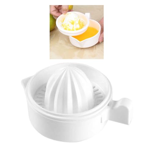 Pssopp Mini Fruit Press Juicer Langable Manual Lemon Squeezer, Hocheffiziente Tragbare Zitronensuicer -Squeezer für die Küche zu Hause von Pssopp