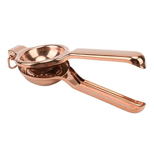Pssopp Modernes Edelstahl -Zitronen -Küchengericht für Zitrusfrüchte und Liebhaber von Edelstahl (Roségold) von Pssopp