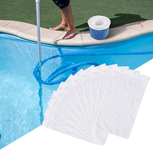 Pssopp Pool -Skimmer -Socken, Nylonnetzfilter Fangen Blätter Oben in Gemahlenen Pools, die mit Wellendichtungsschutz Geeignet Sind von Pssopp