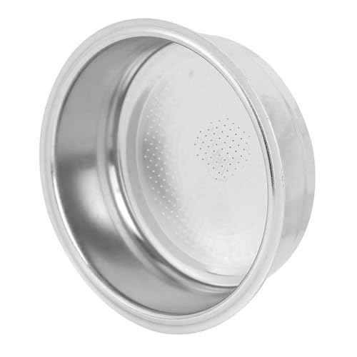 Pssopp Praktische 51 -mm -Edelstahl Kaffeemaschine Filtersiebschale für, Einfach zu Verwendender Filter für Home Baristas Pssopp Praktische 51 -mm -Edelstahl Kaffeemaschine Filtersiebschale für, Einfach zu Verwendender Filter für Home Baristas von Pssopp