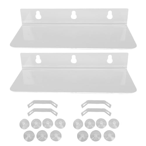 Pssopp Saugnapfbecher Schwimmendes Regal, Acrylweite Schwelle Extender Plant Pot Display 2 Sätze Innenräume Schwimmende Regale für Bildrahmenpflanzen Pssopp Saugnapfbecher Schwimmendes Regal, Acrylweite Schwelle Extender Plant Pot Display 2 Sätze Innenräume Schwimmende Regale für Bildrahmenpflanzen von Pssopp