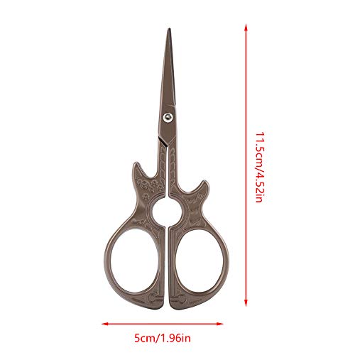 Pssopp Schere aus Rostfreier Stahl, Vintage -Design, Praktisches und Tragbares, Nützliches Werkzeug für das Schneiden von Stoffhandwerks, Edelstahlschere für Materialvielfalt, mit Schnellen Punkten, Pssopp Schere aus Rostfreier Stahl, Vintage -Design, Praktisches und Tragbares, Nützliches Werkzeug für das Schneiden von Stoffhandwerks, Edelstahlschere für Materialvielfalt, mit Schnellen Punkten, von Pssopp