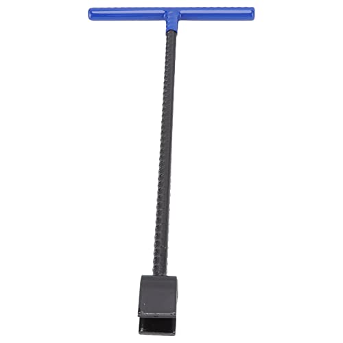 Pssopp Stahlwasserscheibenschlüssel -Schraubenkoxidoxid für Ventilabsichten, 4 -Way Utility Werkzeug für Elektrisches/Wasser/Wasserventil, Arbeitseinsparung Griff (BLUE) von Pssopp